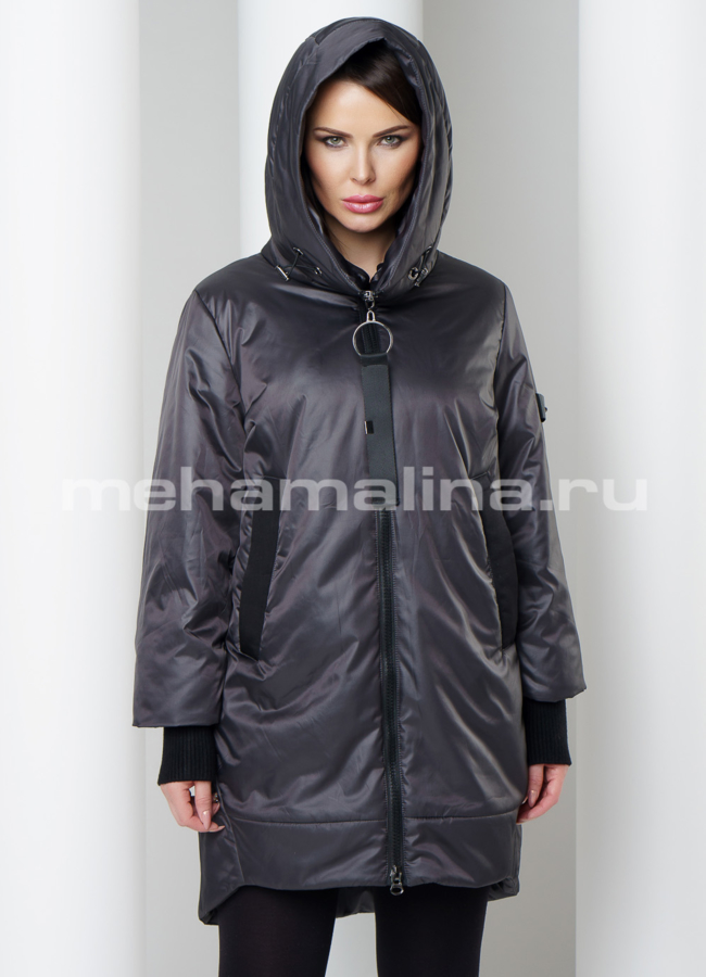 Куртка удлиненная  модель № PK-60 универмаг малина