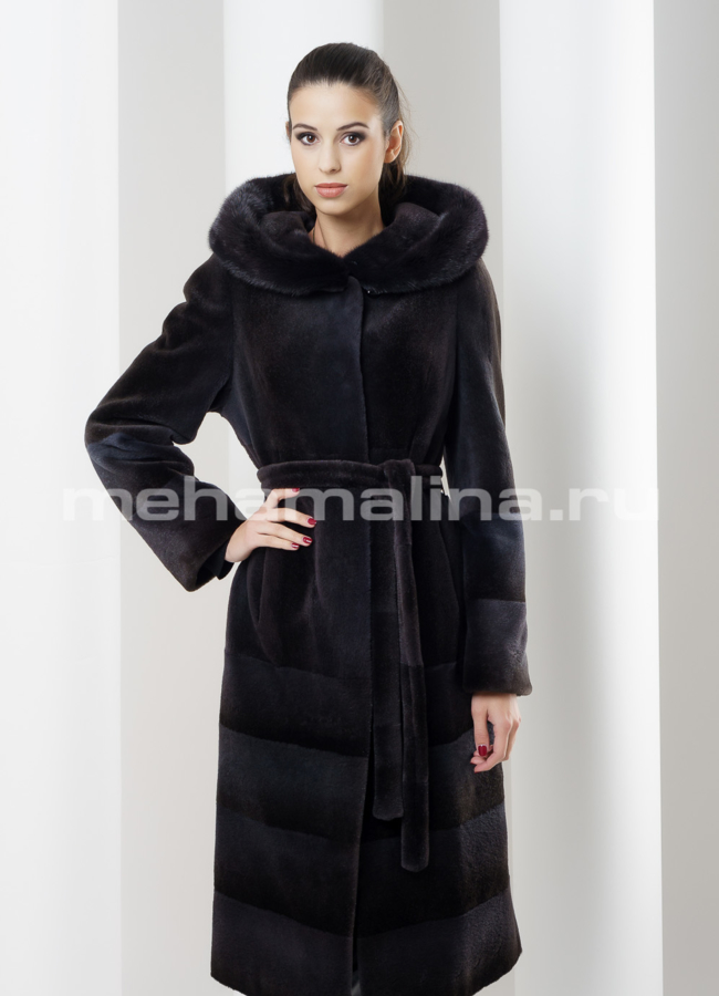Шуба из нутрии модель № S-463 универмаг малина
