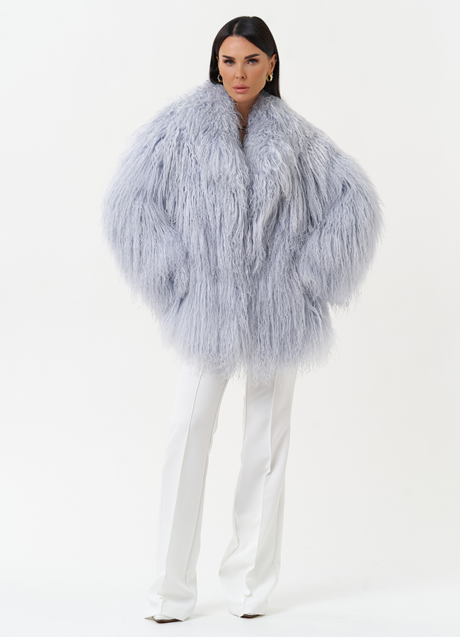 Женская шуба из меха ламы модель № 30633 универмаг малина Женская шуба из меха ламы модель № 30633 универмаг малина