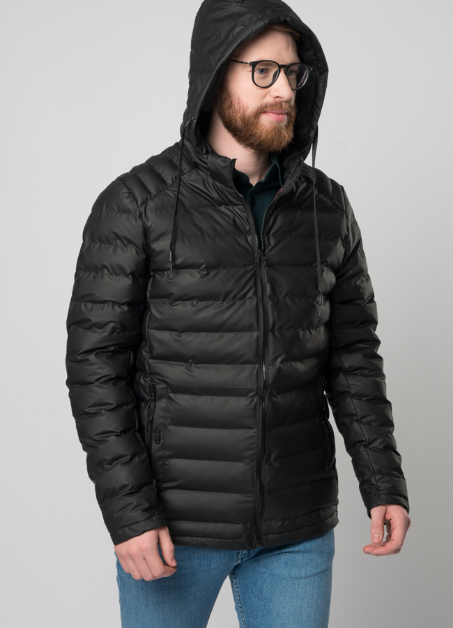 Мужская куртка со съемным капюшоном модель № EM22-39 универмаг малина