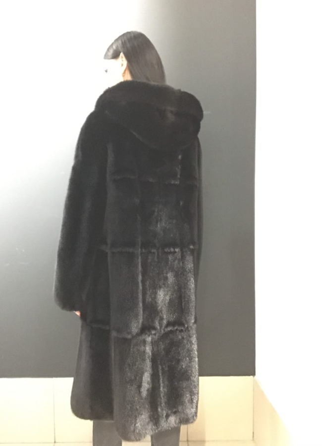 Шуба из скандинавской норки модель № S-752 в кредит