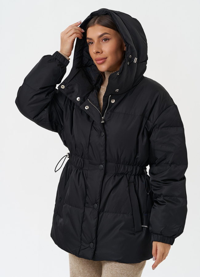 Женская куртка с капюшоном модель № 28510 универмаг малина