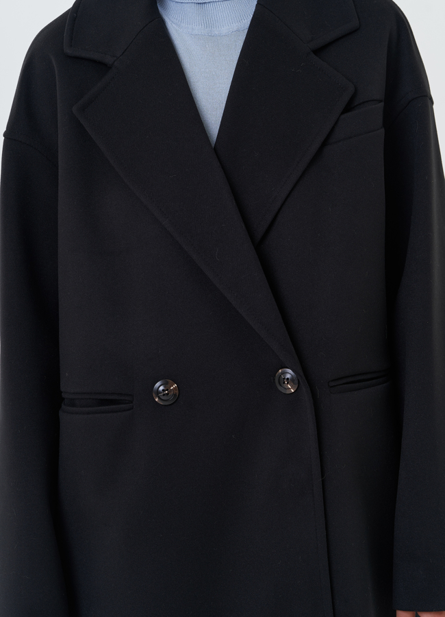 Классическое пальто с английским воротником модель № 27677 универмаг малина