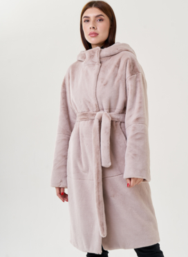 Пальто из искусственного меха