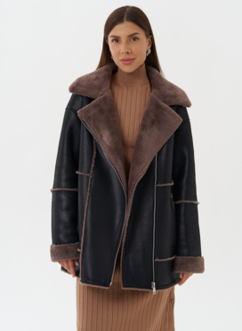 Дубленка из эко кожи