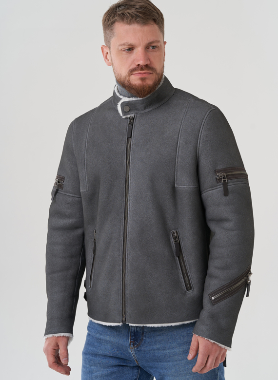 Мужская дубленка 