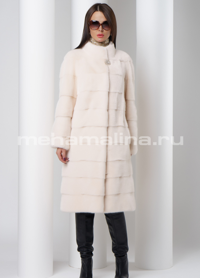 Шуба из скандинавской норки модель № S-502 в рассрочку