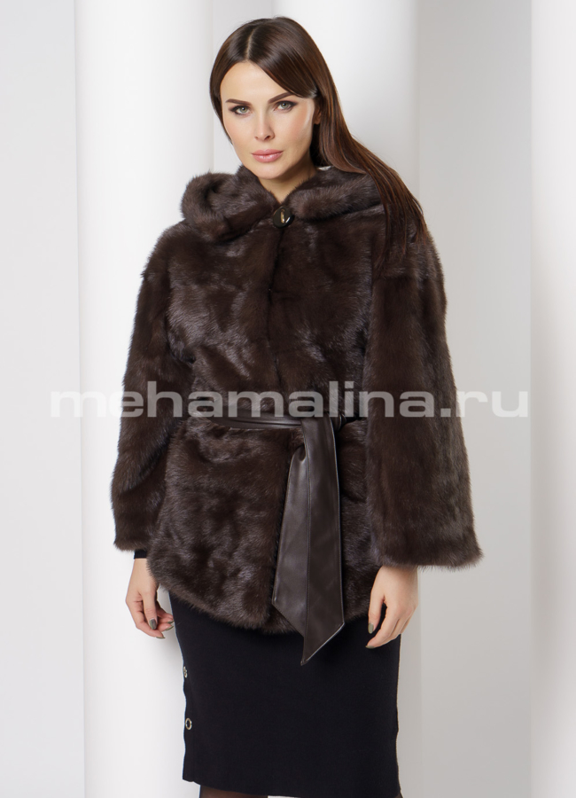 Шуба из норки модель № S-660 в кредит
