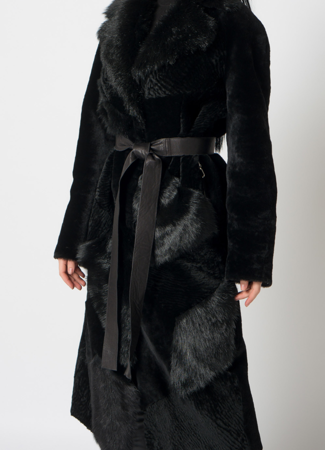 Дубленка из натурального меха  модель № 23252 в рассрочку