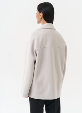 Укороченное двубортное пальто Укороченное двубортное пальто