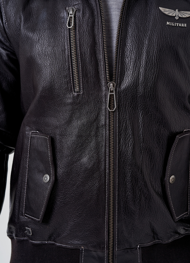 Мужская куртка- пилот  модель № 24390 универмаг малина