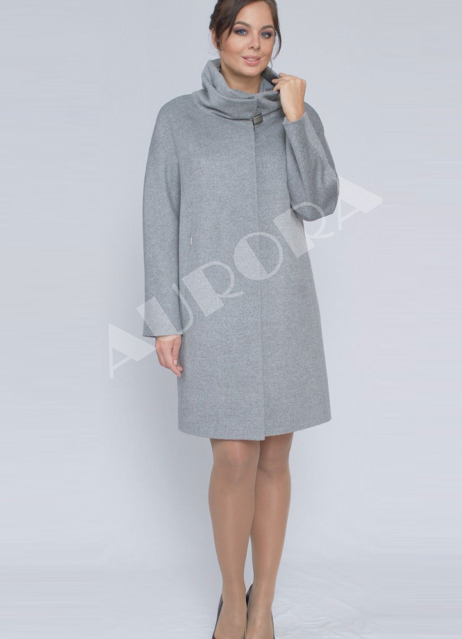 Пальто Aurora модель № 301 меха малина