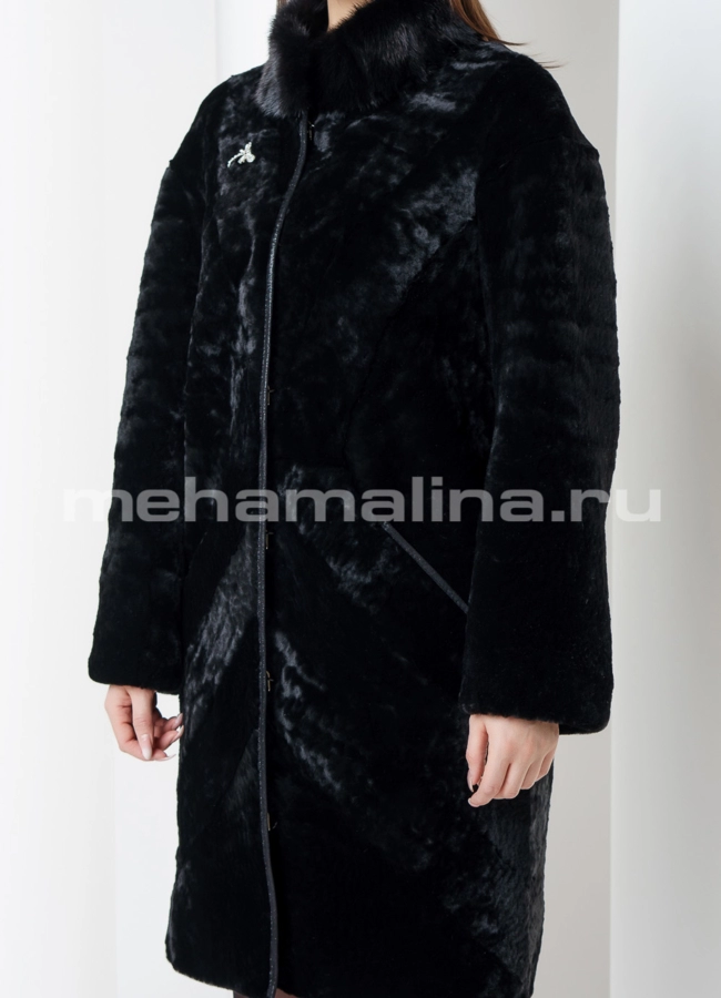 Шуба мутон модель № S-564 в кредит