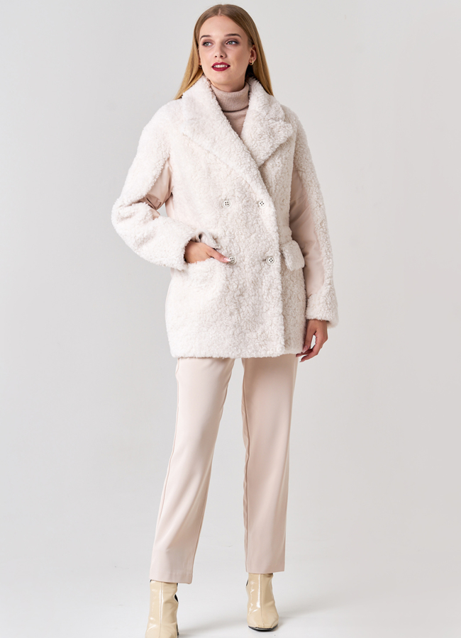 Женский пиджак из шерсти модель № 21556 универмаг малина