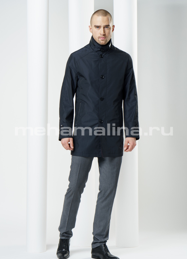 Куртка на пуговицах, удлиненная модель № KP-101 в кредит