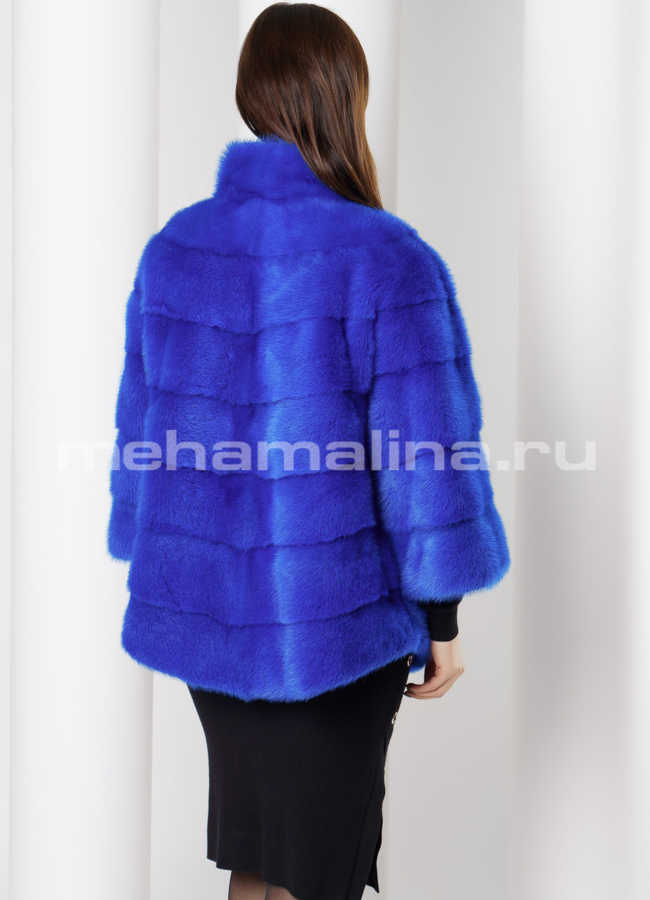 Норковая шуба  модель № S-659 в кредит
