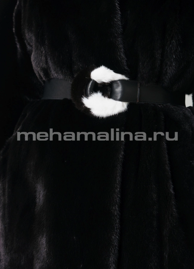 Норковая шуба  модель № S-647 универмаг малина