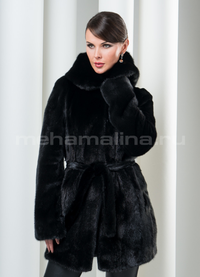 Шуба норка Scanblack модель № S-106 в кредит Шуба норка Scanblack модель № S-106 в кредит