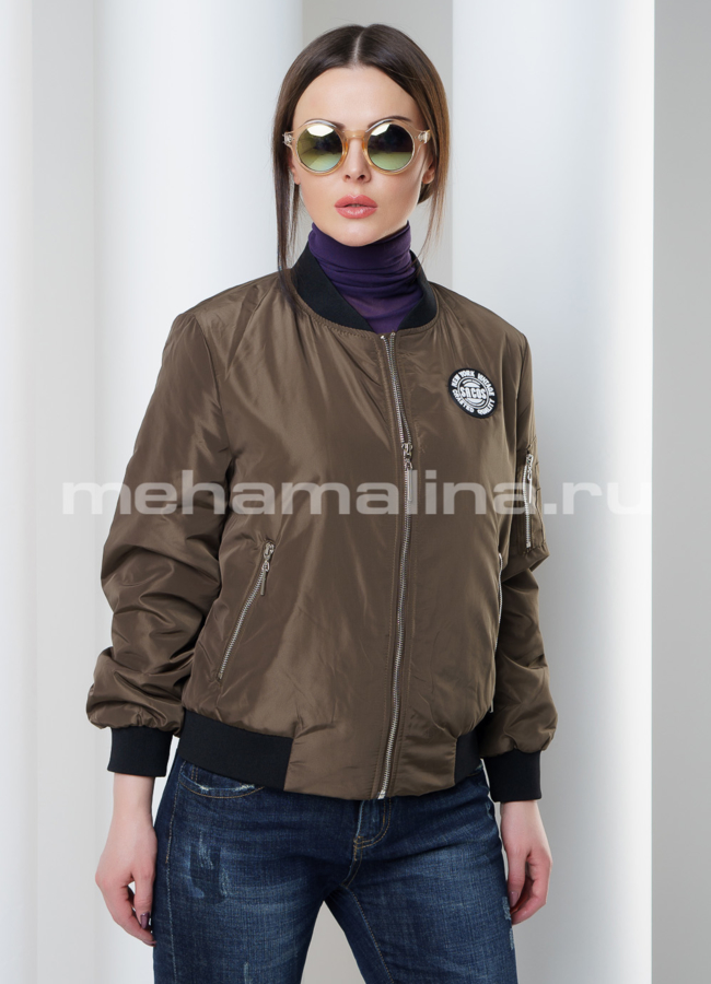 Бомбер модель № PK-19 меха малина