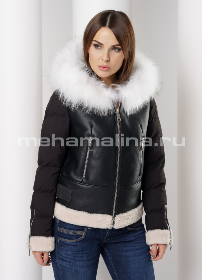 фото Укороченный пуховик модель № П-297