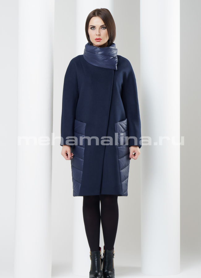 Пальто прямое модель № BP-53 универмаг малина