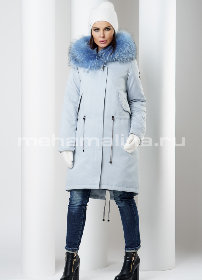 Меховая парка модель № П-168 в рассрочку