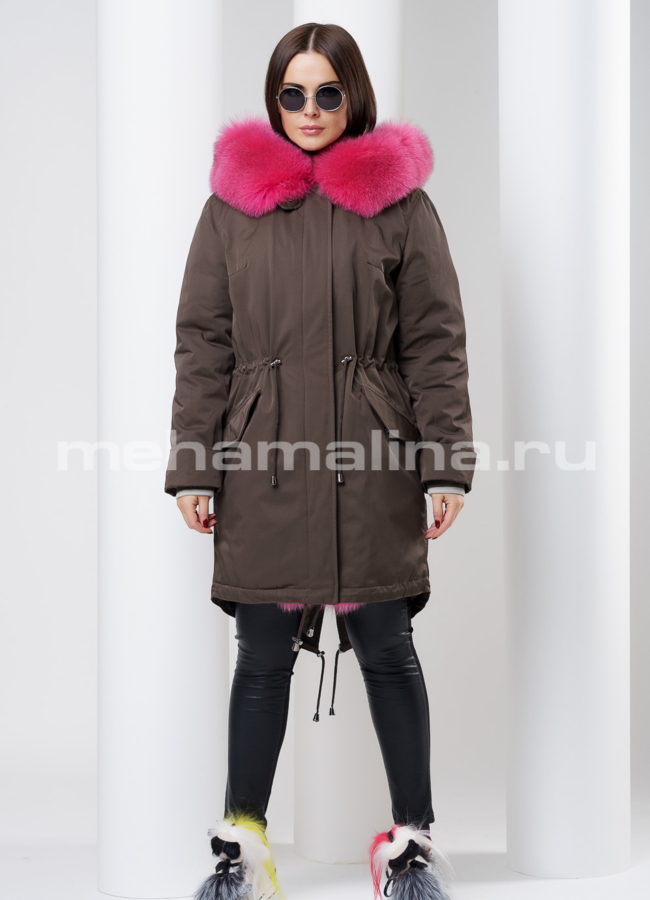 Женская парка Malina siberian wear модель № П-101 в рассрочку
