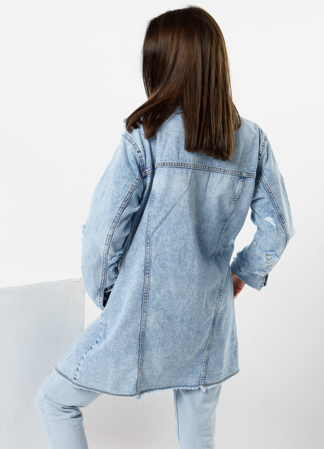 фото Куртка джинсовая  модель № 351