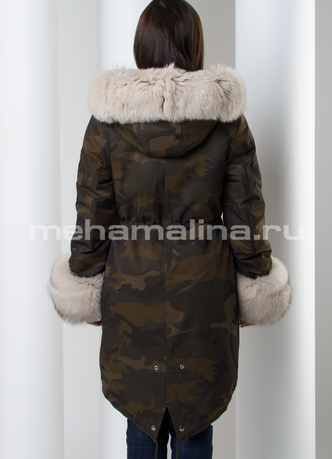 Меховая парка Malina siberian wear модель № П-142 в кредит