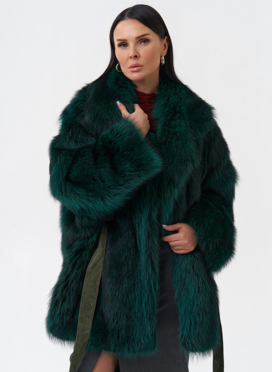 Шуба из енота летучая мышь Шуба из енота летучая мышь