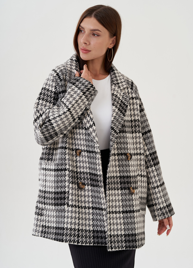 Пальто женское двубортное с английским воротником модель № 81425 универмаг малина Пальто женское двубортное с английским воротником модель № 81425 универмаг малина