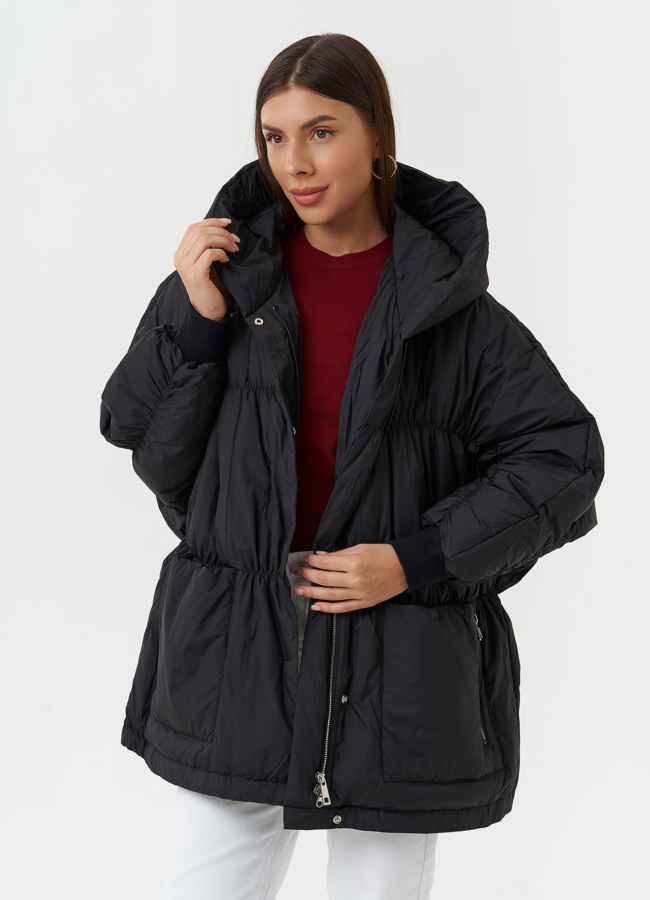 Женская куртка оверсайз модель № 27884 универмаг малина