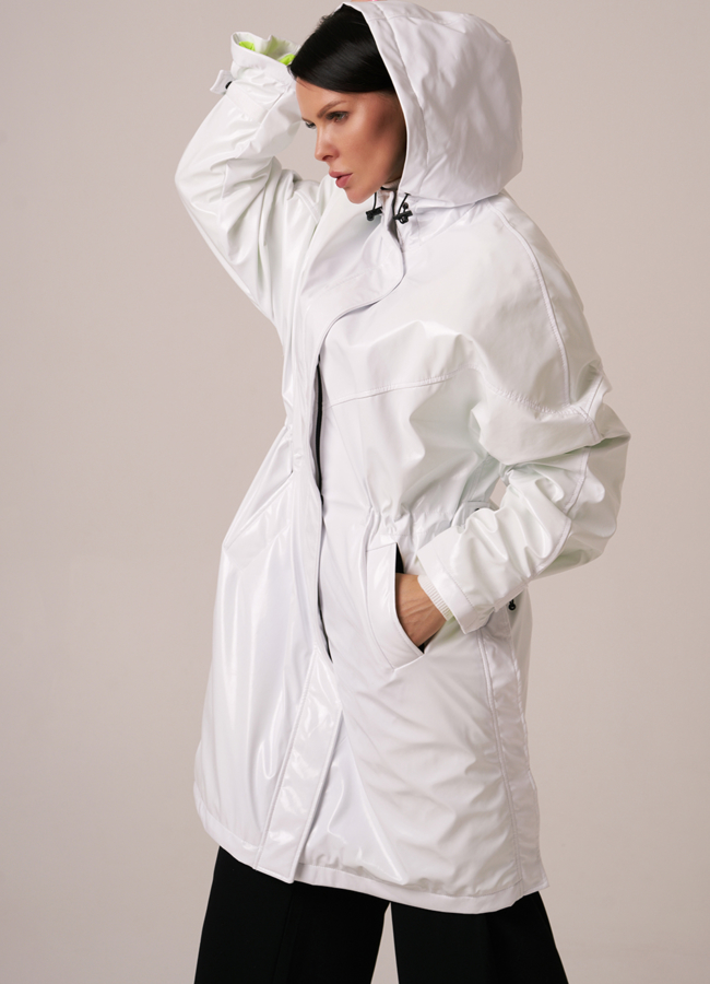 Плащ женский с капюшоном модель № 110 универмаг малина