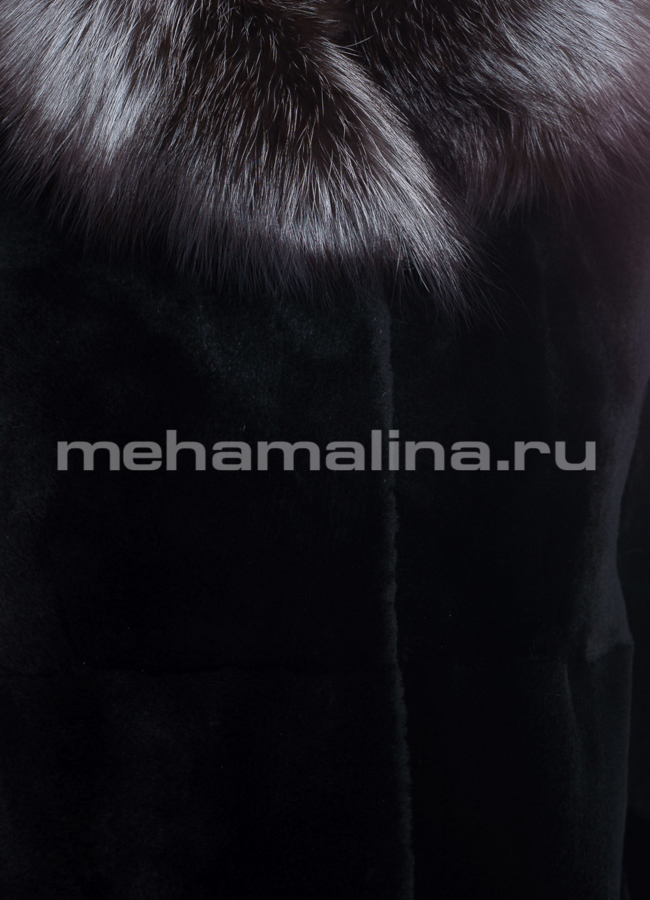 Шуба из меха нутрии модель № S-544 универмаг малина