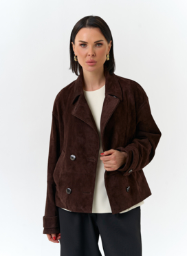 Женская куртка из натуральной замши
