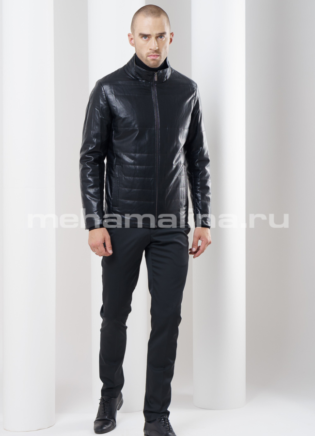 Куртка из эко кожи модель № KP-155 в рассрочку