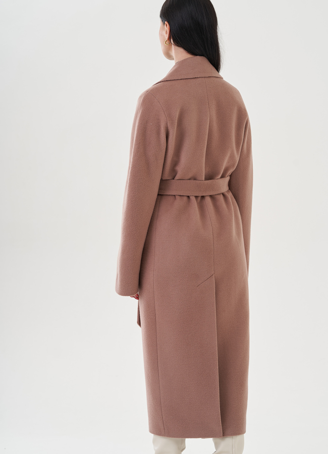 Пальто женское с английским воротником модель № 82082 универмаг малина