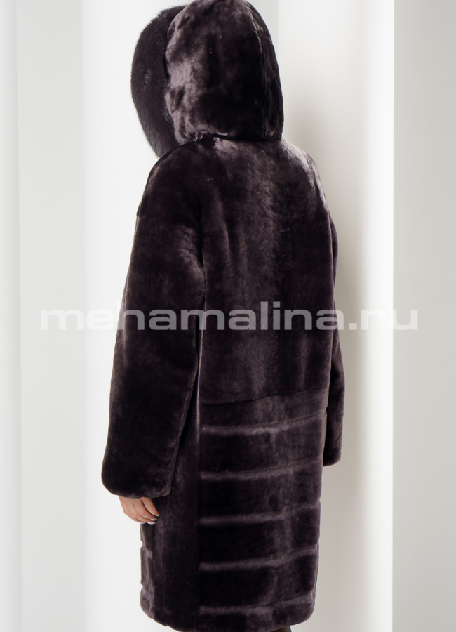 Шуба мутон модель № S-609 в кредит