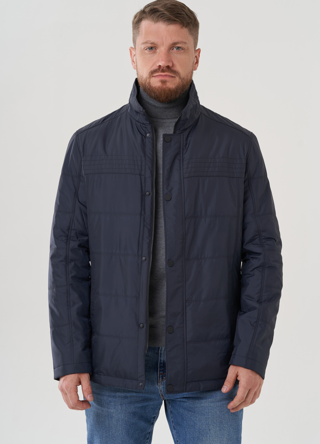 фото Куртка мужская с воротником стойка модель № 82284