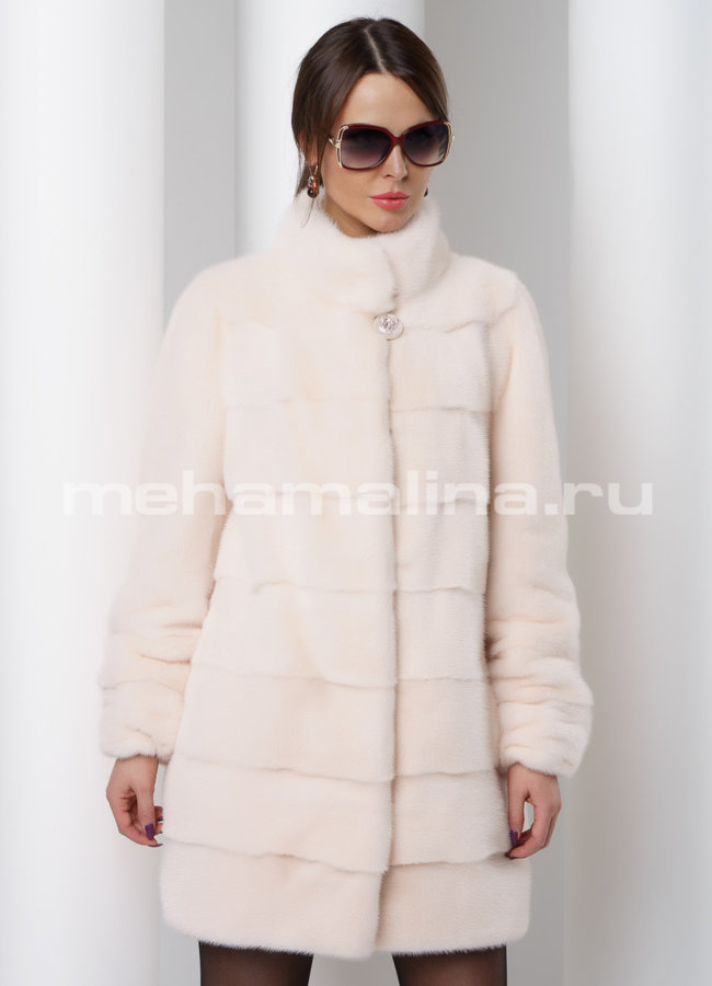 фото Шуба из скандинавской норки модель № S-504