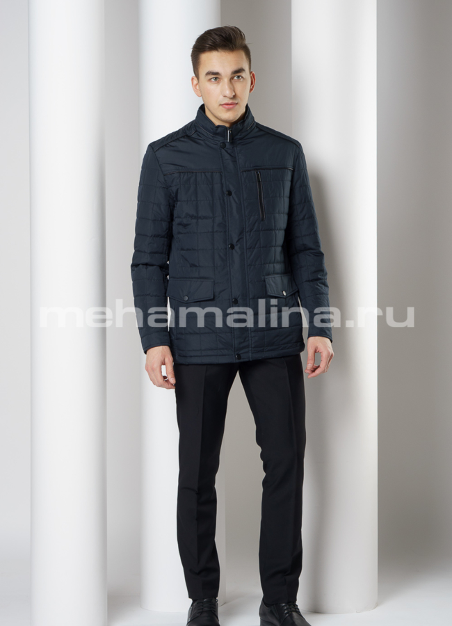 фото Мужская утепленная куртка  модель № 1718