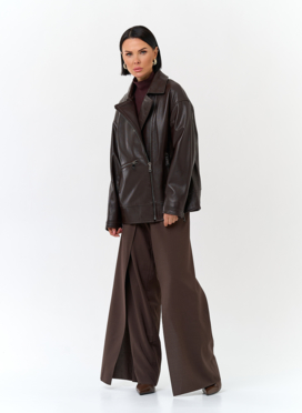 Женская куртка из натуральной кожи