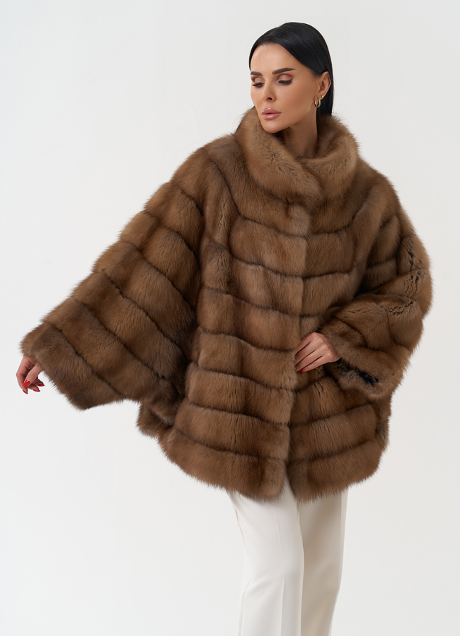 Шуба из куницы с воротником стойка модель № 30477 универмаг малина Шуба из куницы с воротником стойка модель № 30477 универмаг малина