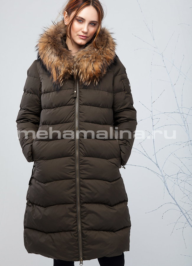 Пуховик oversize модель № П-176 универмаг малина