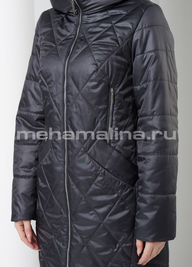 Удлиненная куртка  модель № PK-62 универмаг малина