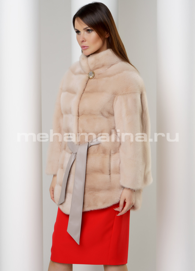 Шуба норковая модель № S-598 универмаг малина