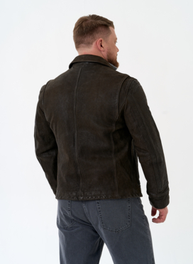 Мужская куртка из натуральной кожи