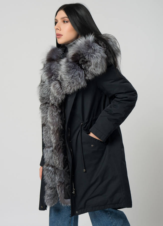 Женская парка  модель № 21803 в кредит