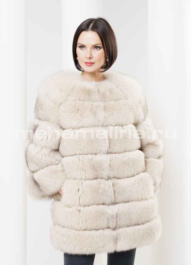 фото Шуба из песца модель № S-322