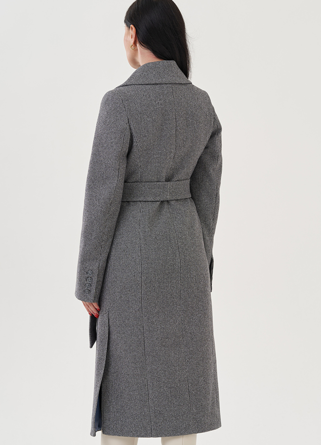 Пальто женское с английским воротником модель № 82061 универмаг малина